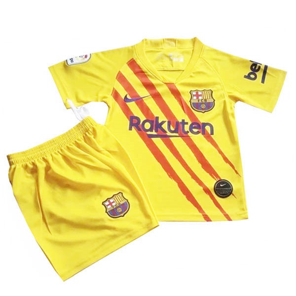 Trikot Barcelona Besonderes Kinder 2019-20 Gelb